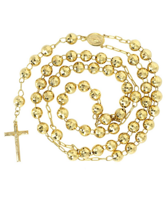 14k Gold Rosary Chain