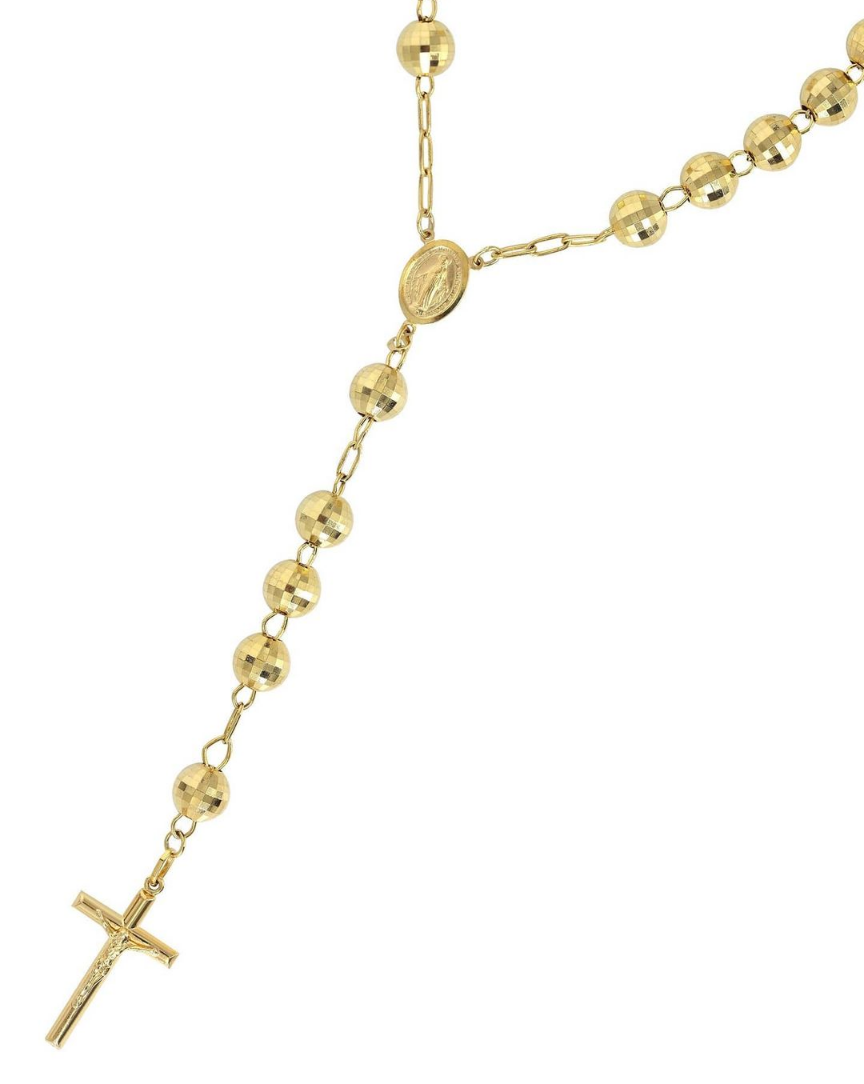 14k Gold Rosary Chain