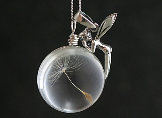Fairy Dandelion Necklace
